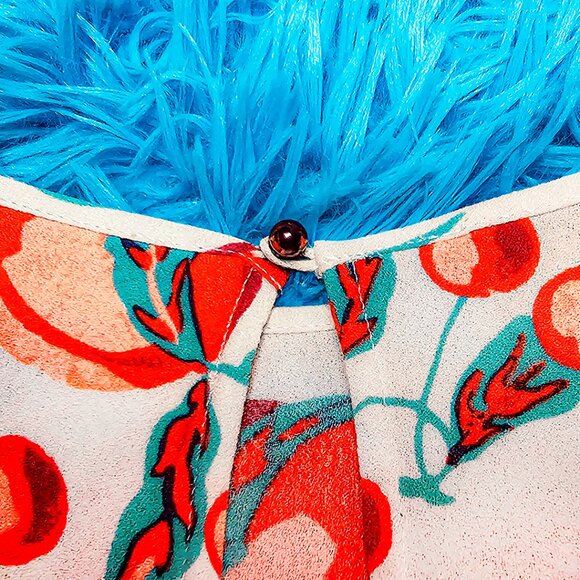 Juicy Couture Retro Peaches & Cream Cherry Dress - Picture 4 of 8